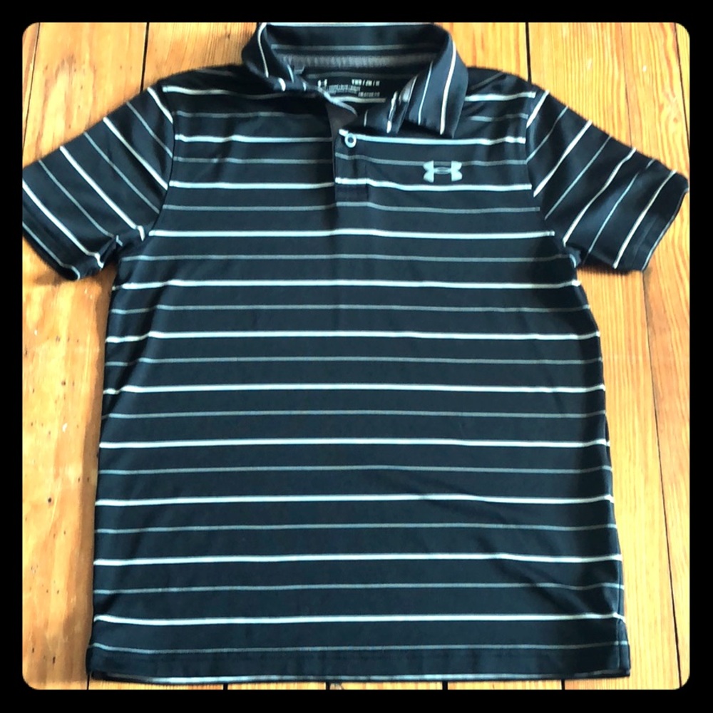 Youth Medium Under Armour golf shirt